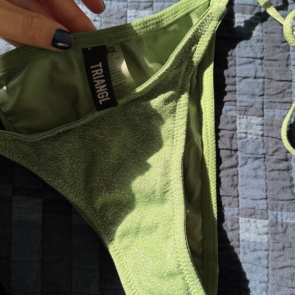 Triangl Swimwear Sparkling Olive Bikini - Picture 3 of 3